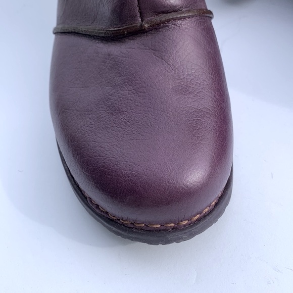 purple leather ankle boot The ART Co. - Picture 6 of 15